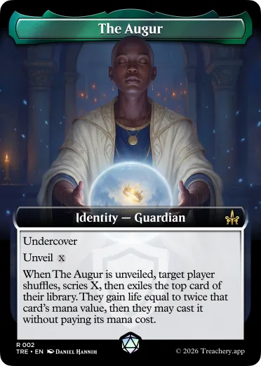 The Augur, Guardian identity card from MTG Treachery