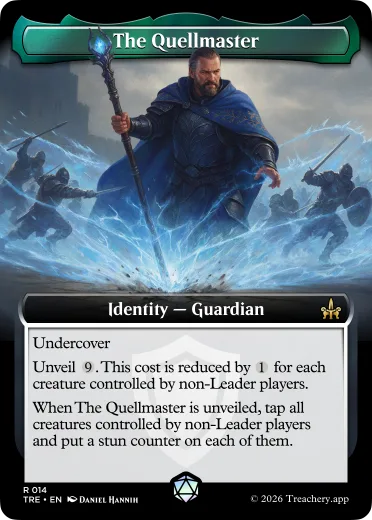 The Quellmaster, Guardian identity card from MTG Treachery