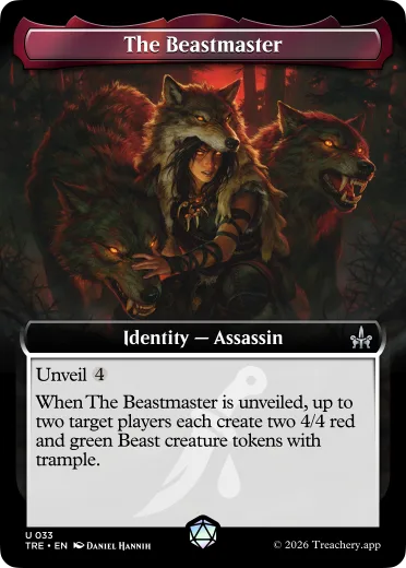 The Beastmaster, Assassin identity card from MTG Treachery
